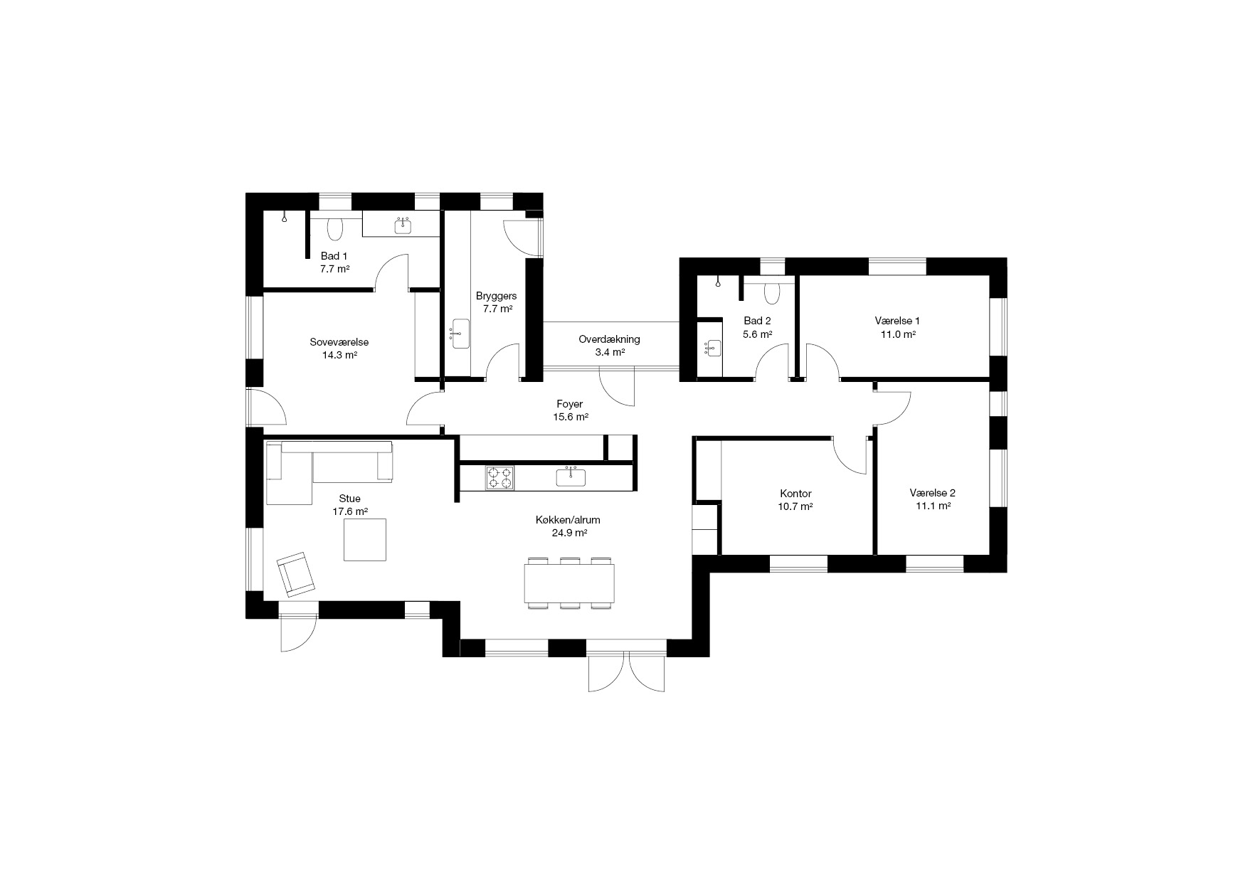 Jubilæumshuse er veldesignet