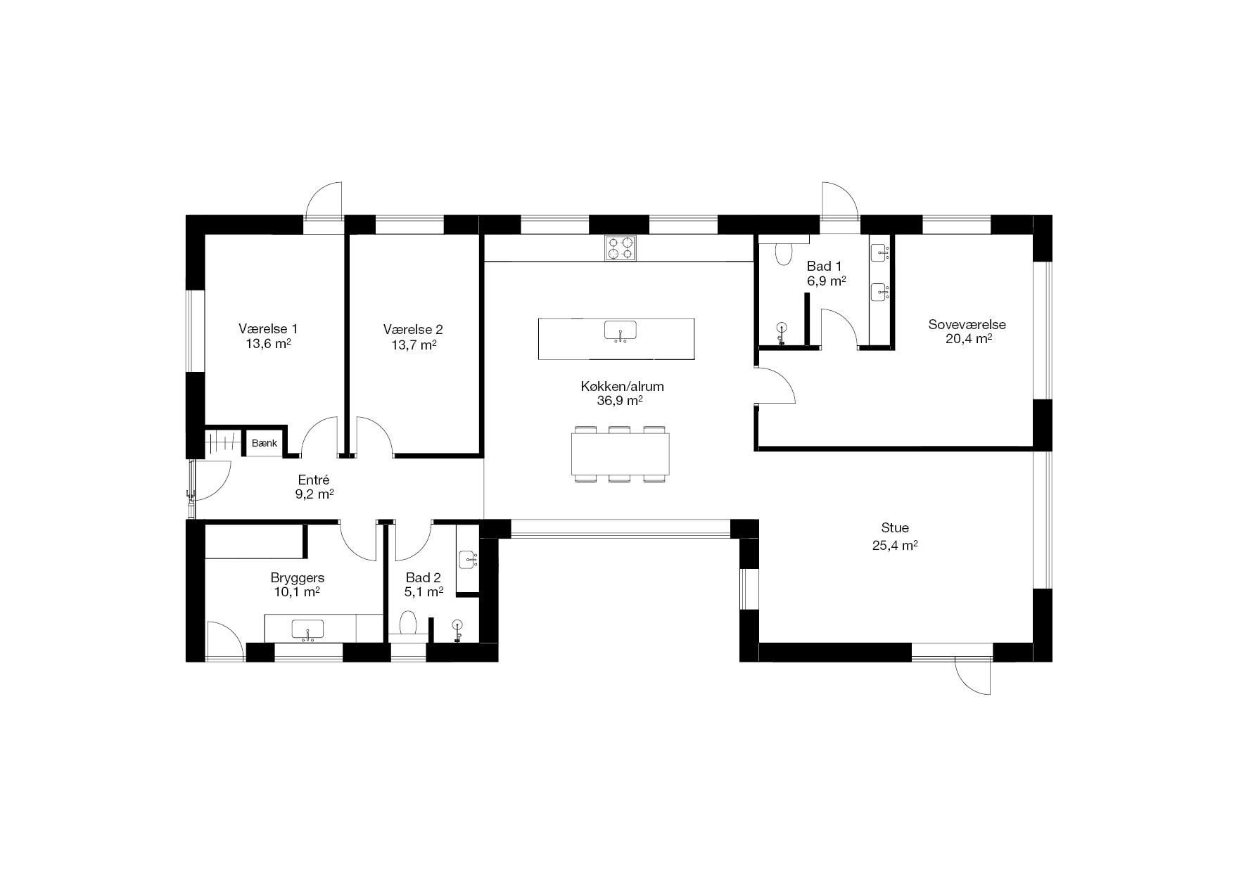 Et gårdhavehus giver unikke muligheder