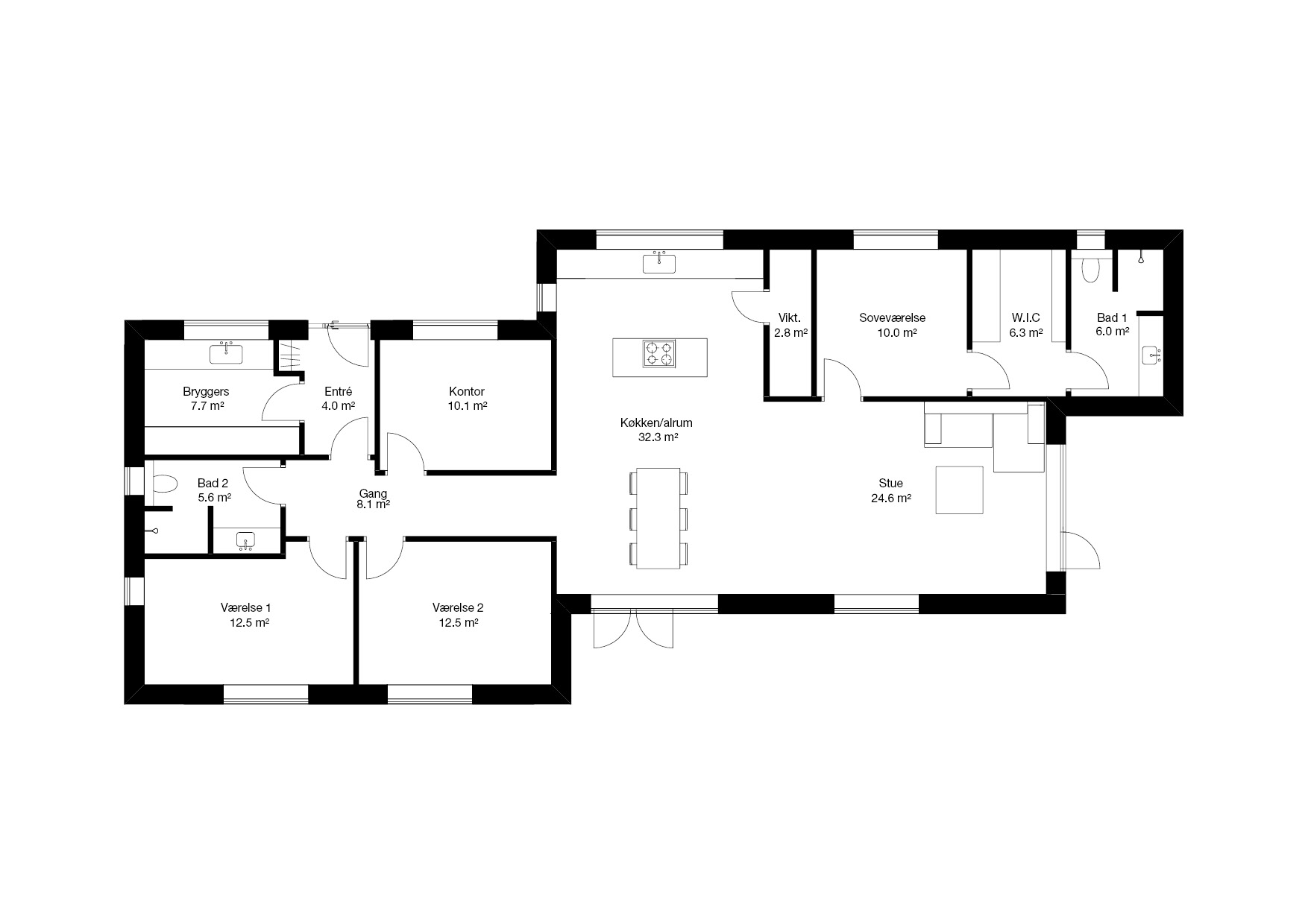 Længehuse med fokus på økonomi