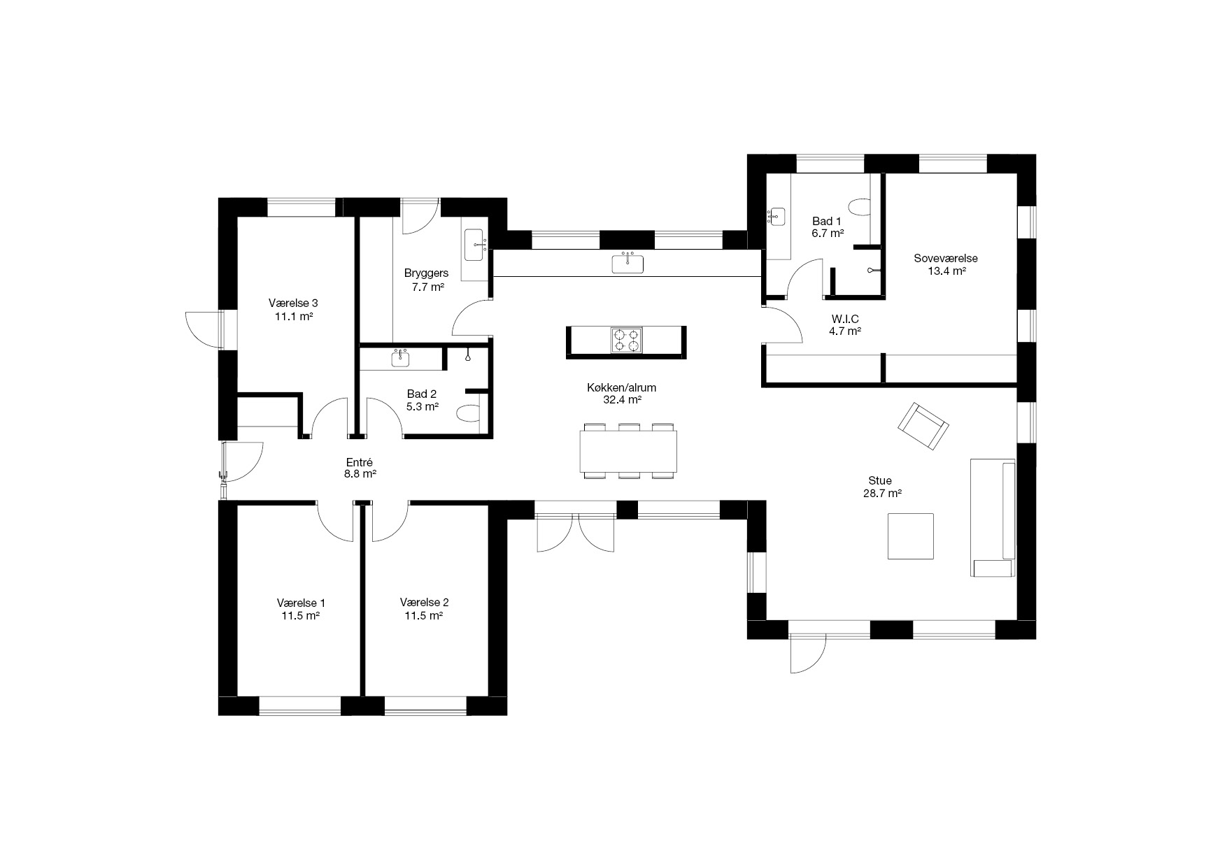 Et gårdhavehus giver unikke muligheder