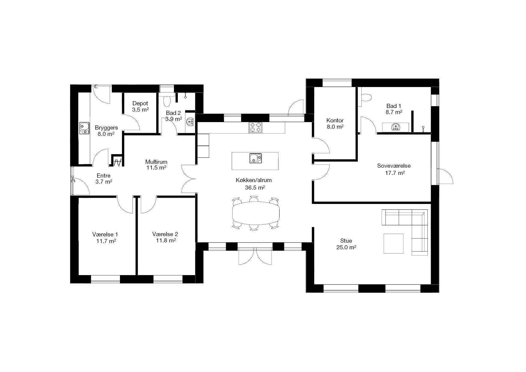 Et gårdhavehus giver unikke muligheder
