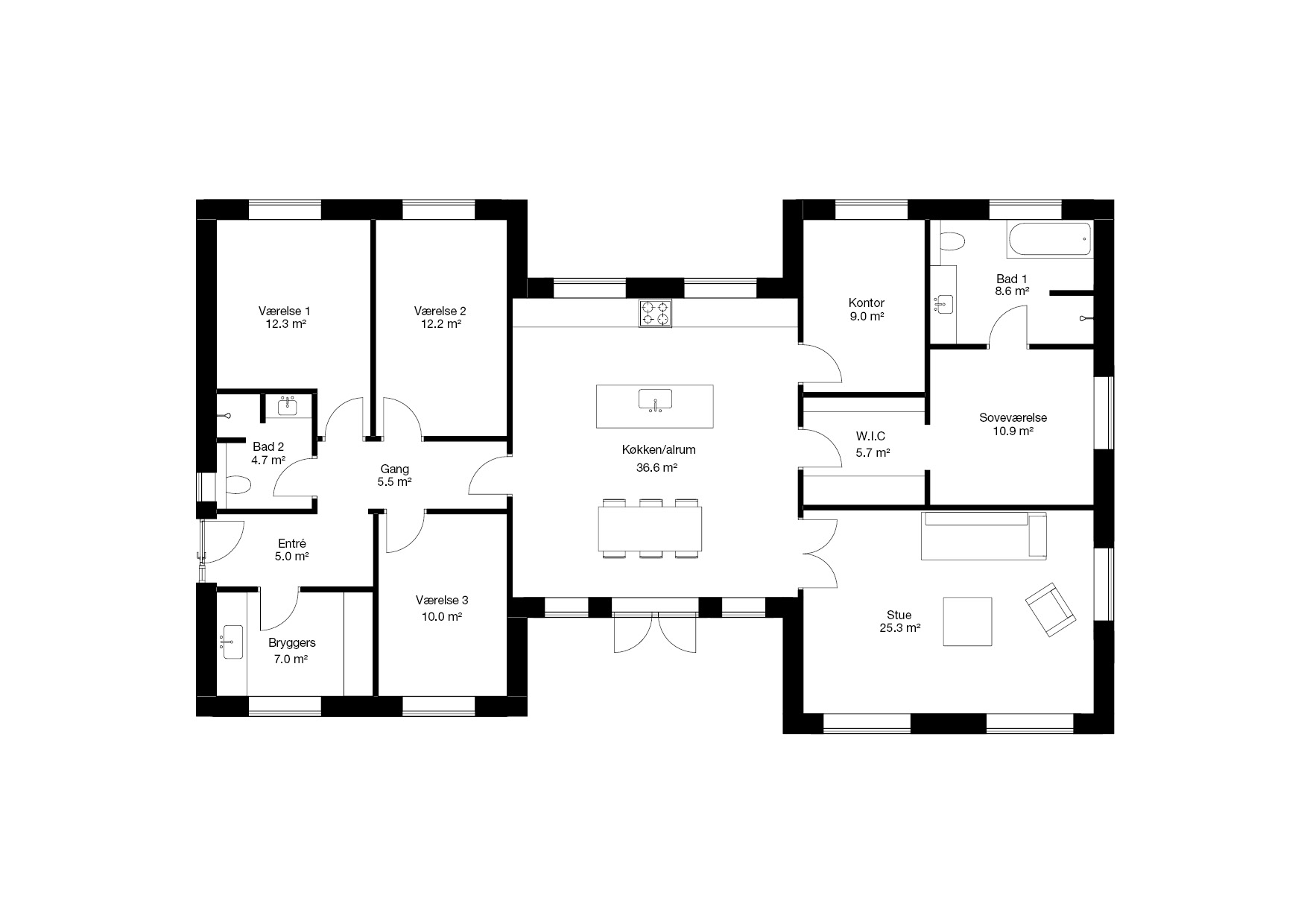 Et gårdhavehus giver unikke muligheder