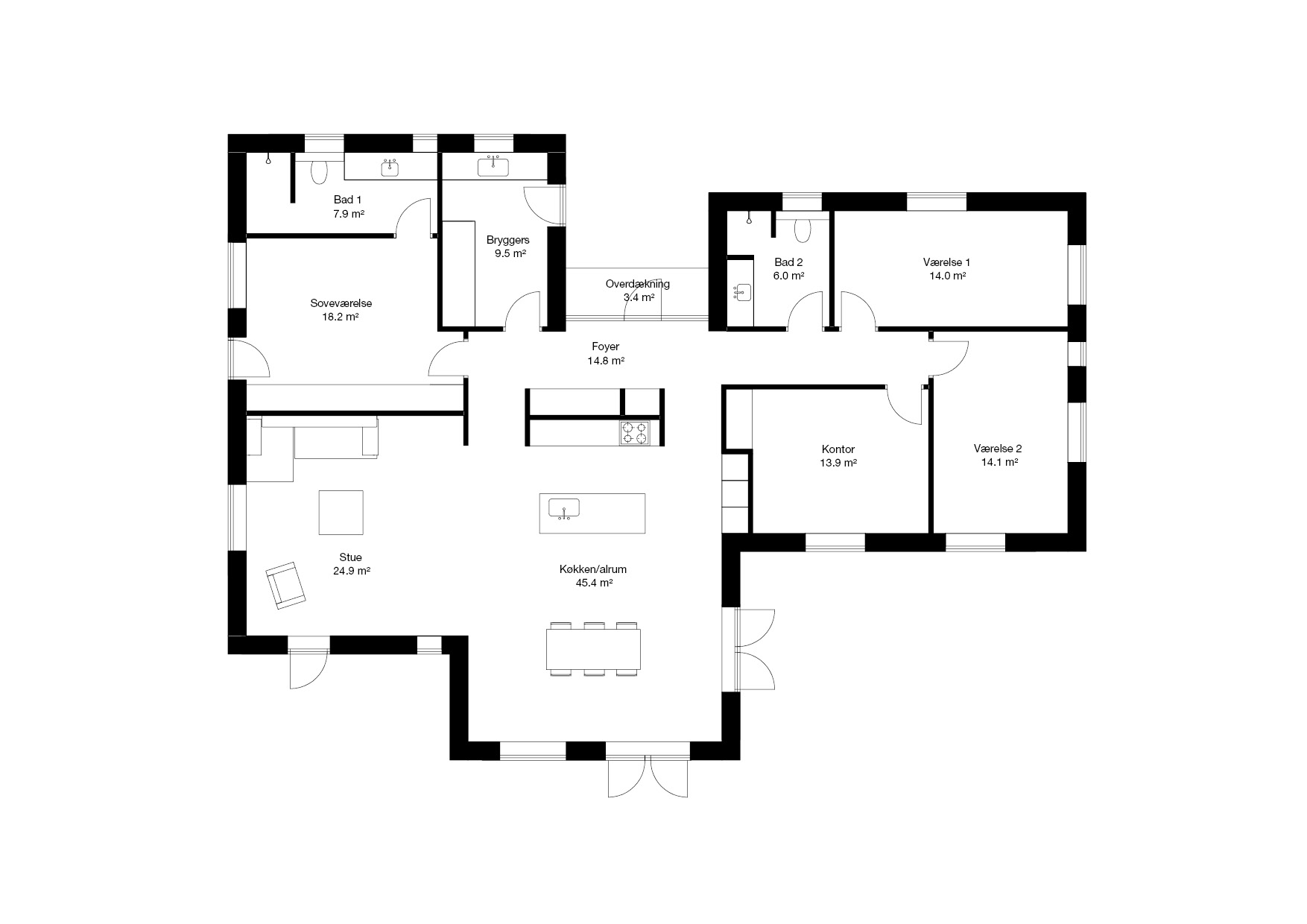 Jubilæumshuse er veldesignet